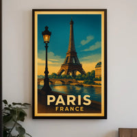 Paris, France Travel Poster
