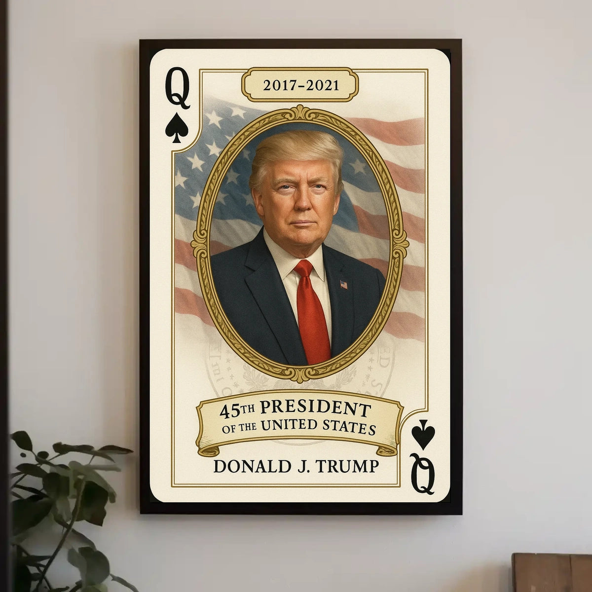 Donald Trump 45th President Poster