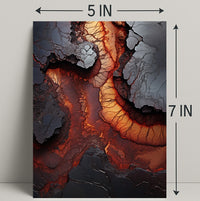 Molten Earth Poster
