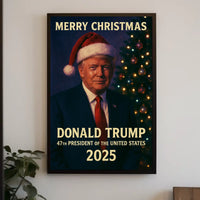 Christmas Business Attire Festivities Decorative Pop Culture Poster