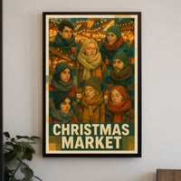 Christmas Market Poster