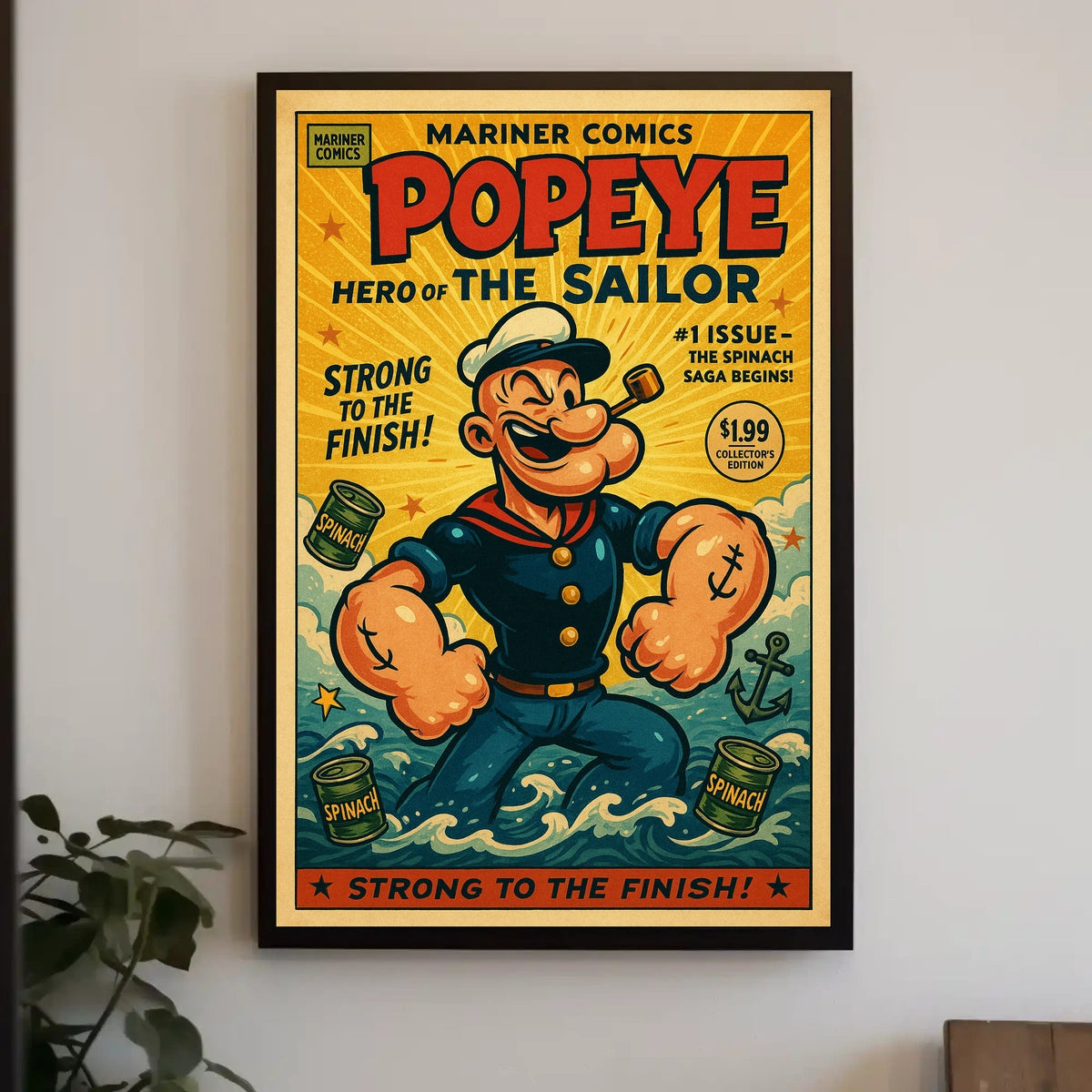 Popeye 1929 Art Poster POP-248