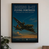 Boeing B-17 Flying Fortress Poster