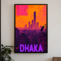 Dhaka Skyline Poster