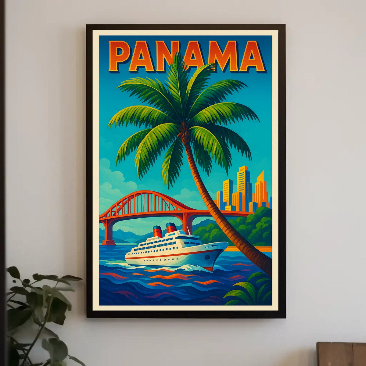 Panama Travel Poster