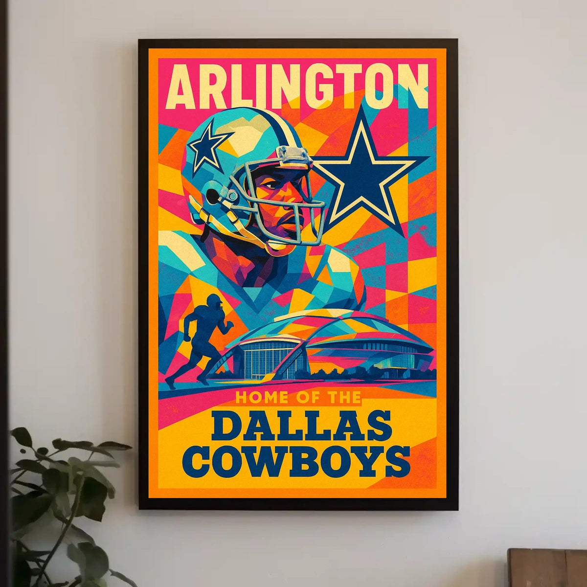 Arlington Home of the Dallas Cowboys Poster