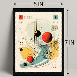 Abstract Cosmic Design Abstract Poster