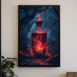 Enchanted Elixir in the Forest Poster PosterGoat