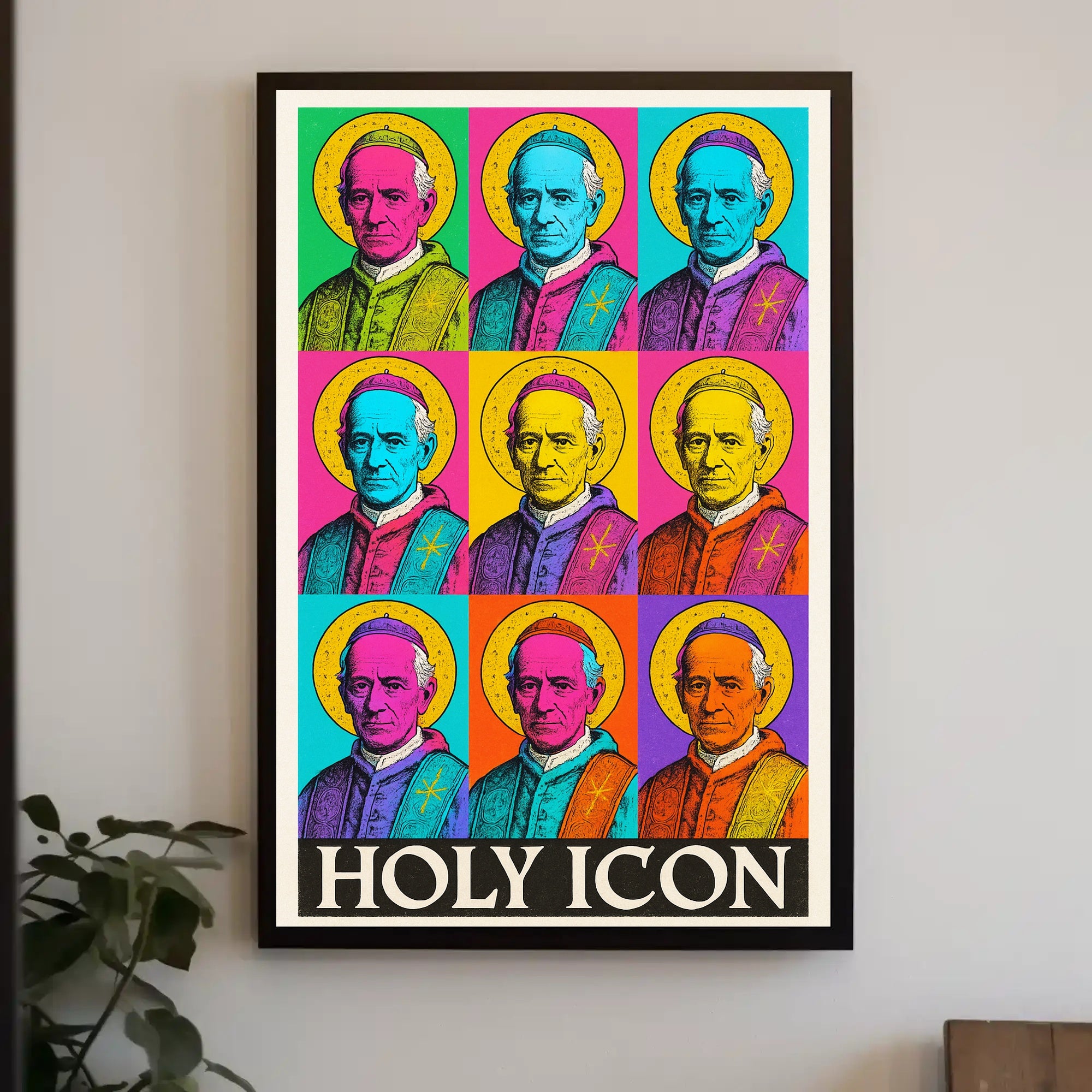 Holy Icon - Pop Art Style Poster PosterGoat