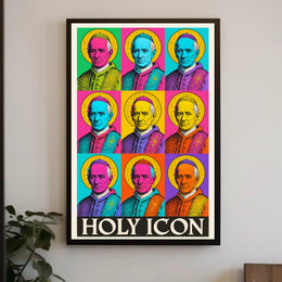Holy Icon - Pop Art Style Poster PosterGoat
