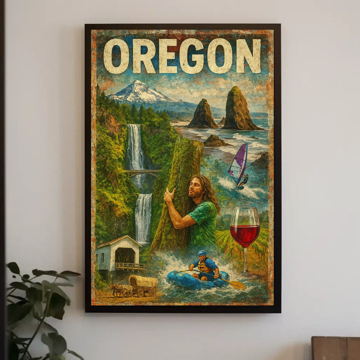 Discover Oregon Poster