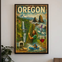 Discover Oregon Poster
