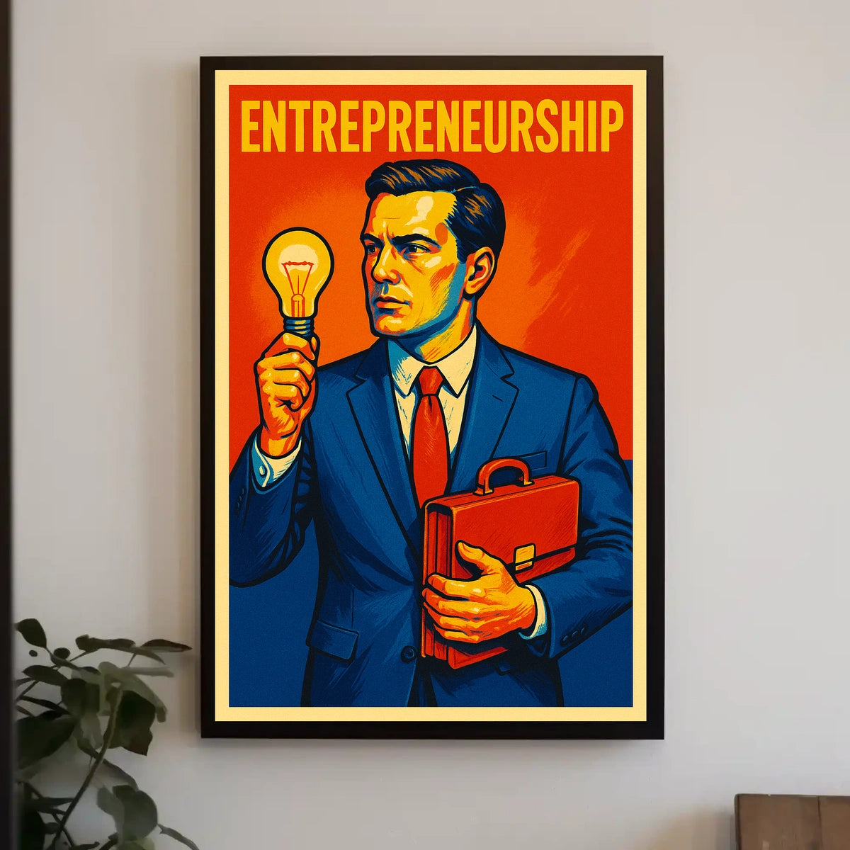 Entrepreneurship Vision Poster