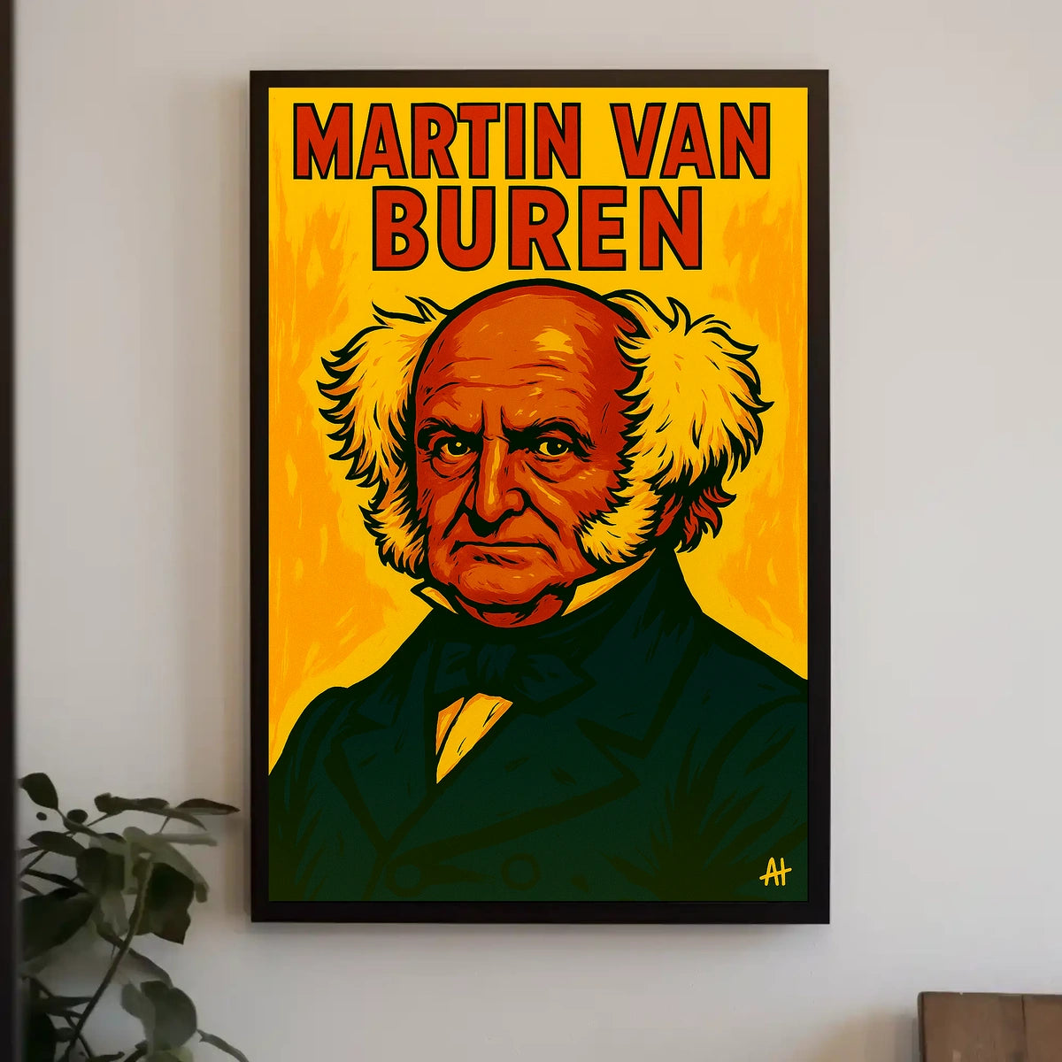 Martin Van Buren Vintage Timeless Poster