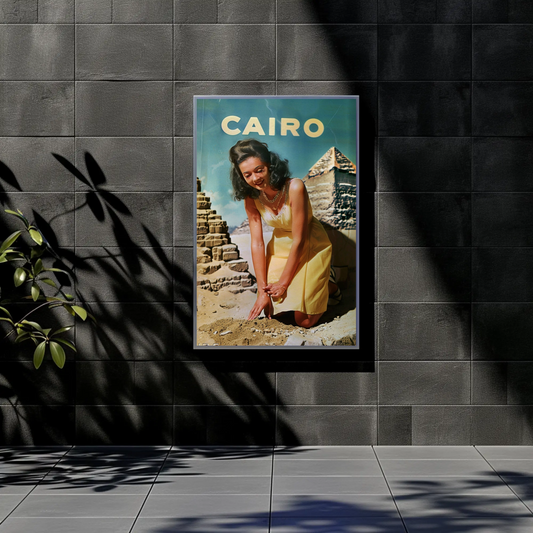 Cairo Vintage Poster