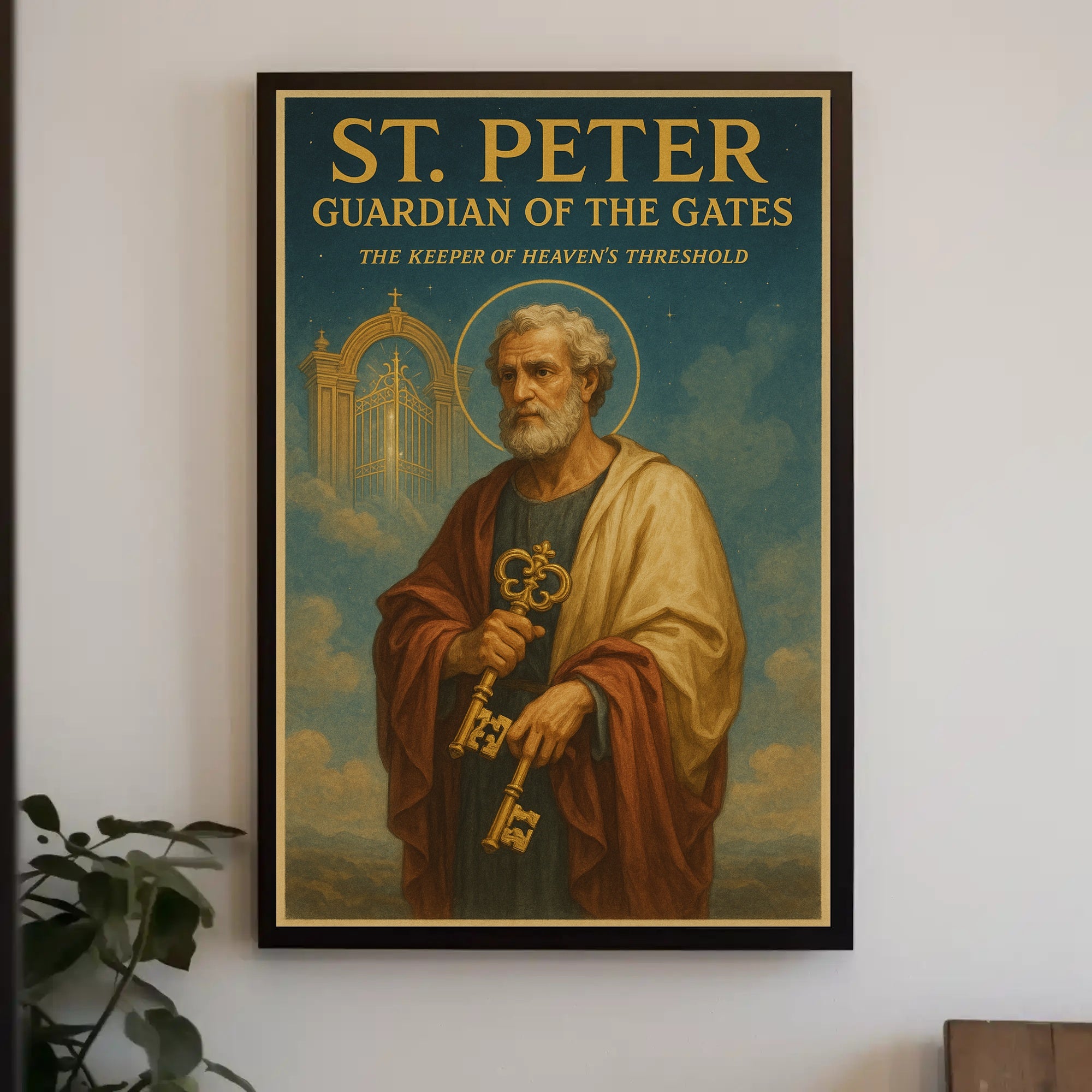 St. Peter Guardian Of The Gates Poster