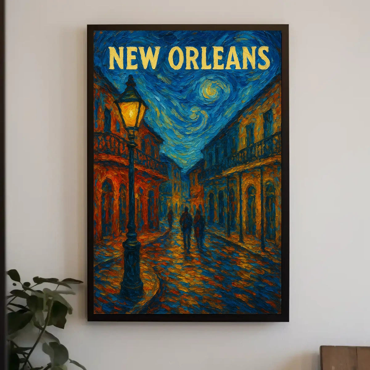 New Orleans Nightscape Poster
