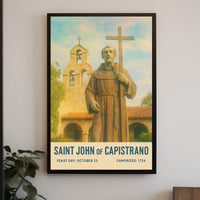 Saint John Of Capistrano Poster
