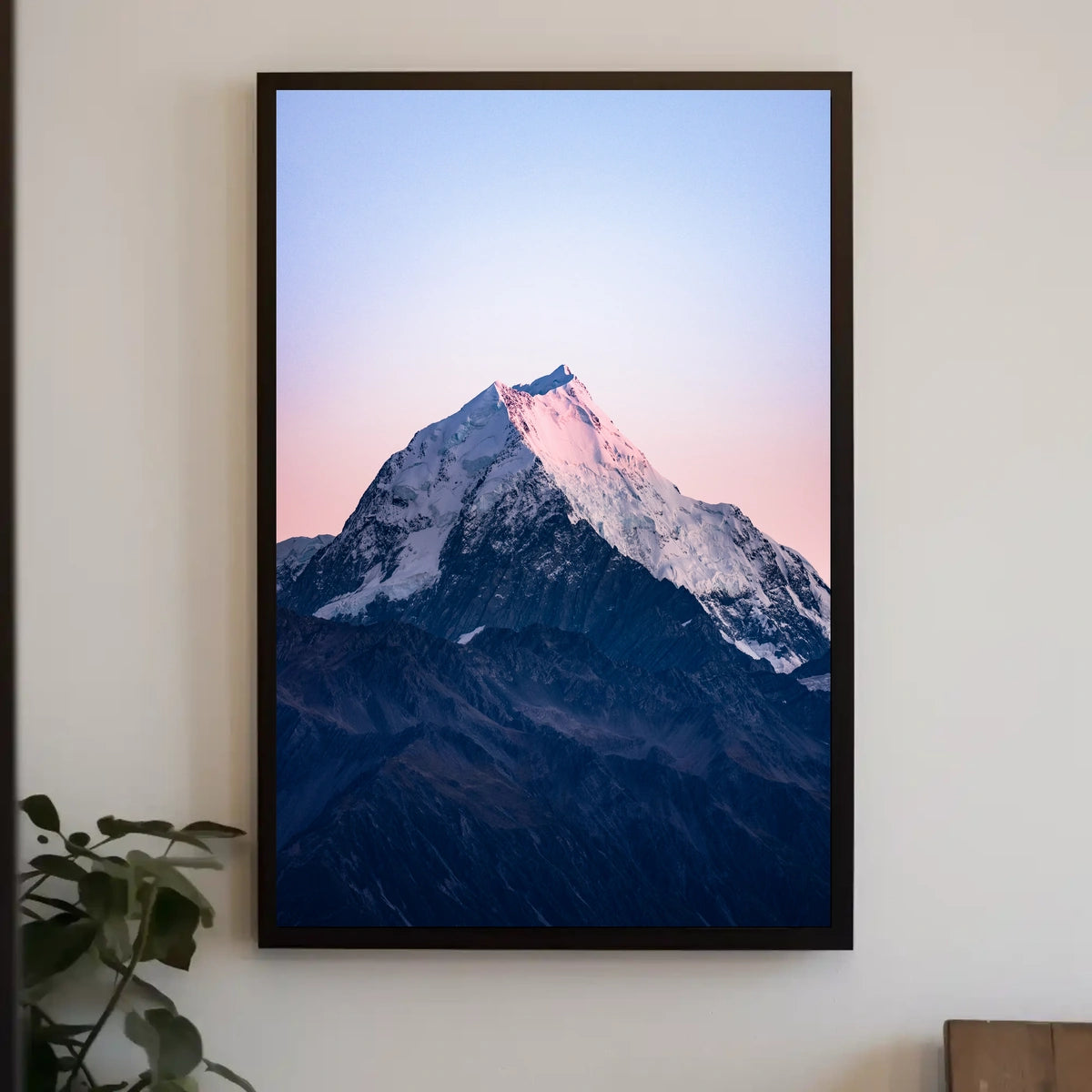 Majestic Mountain At Dawn Poster