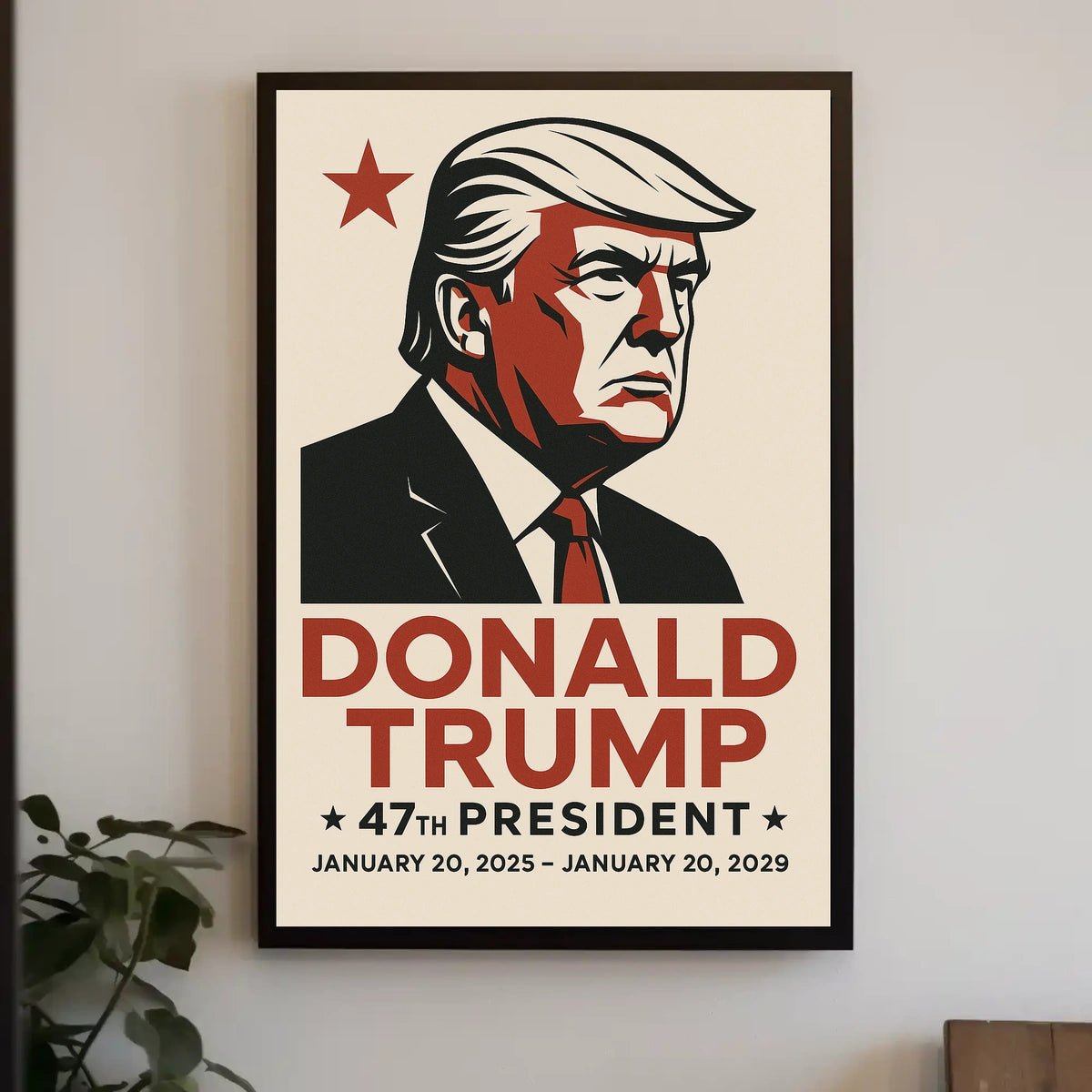 Donald Trump 47th President Poster