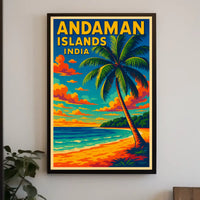 Andaman Islands Tropical Paradise Poster
