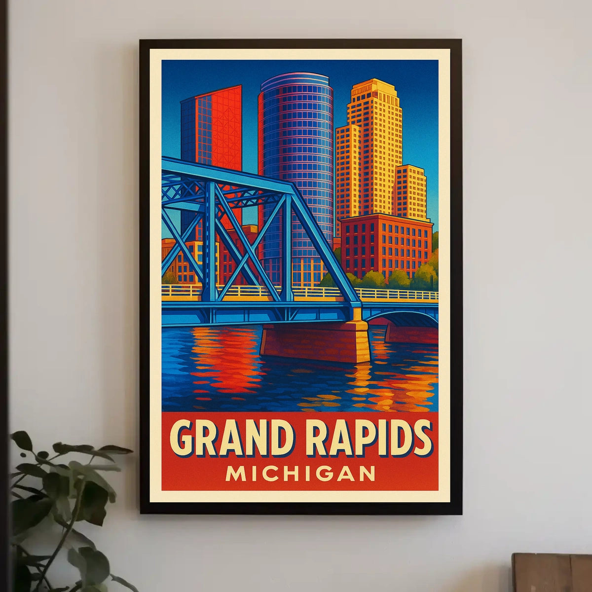Grand Rapids, Michigan Poster