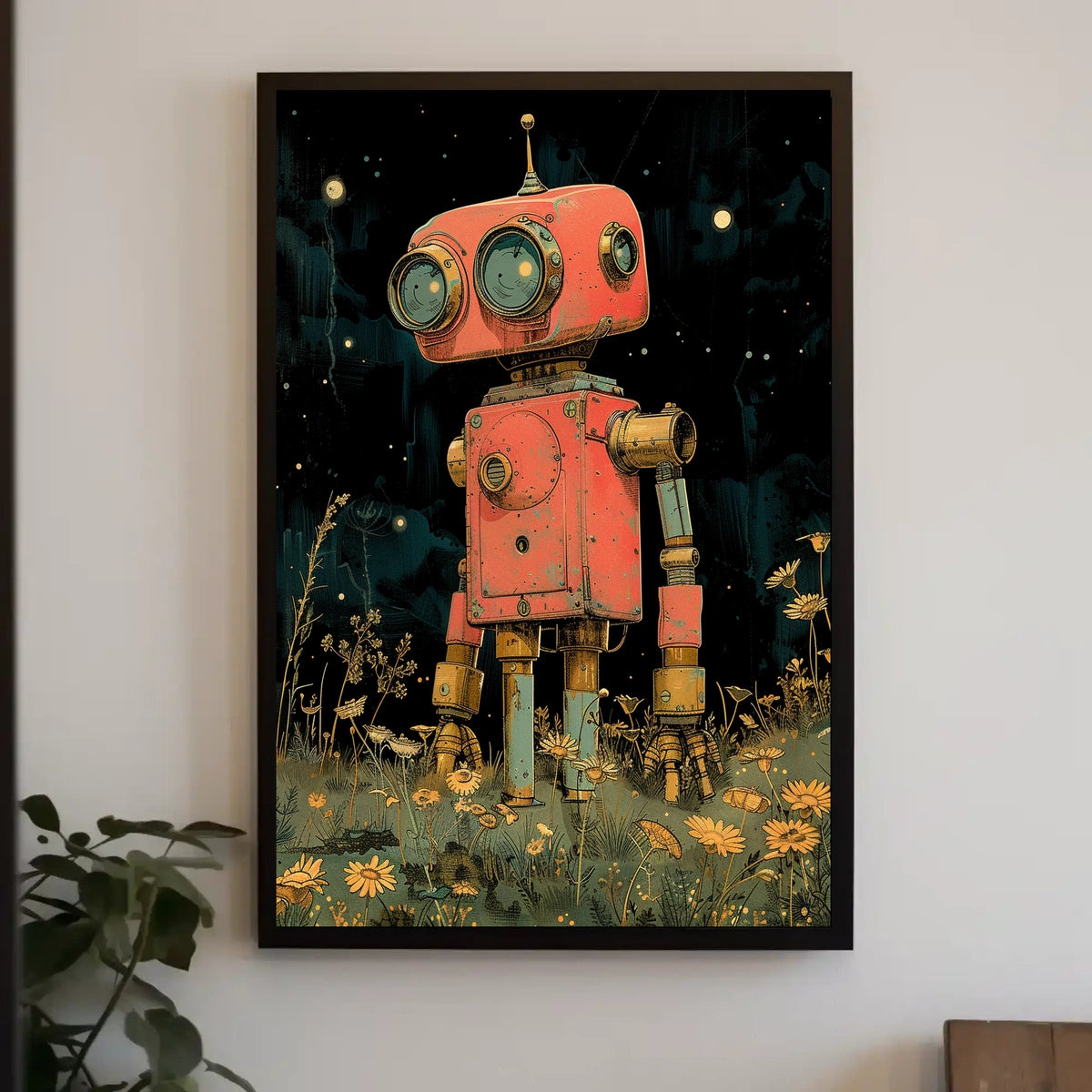 The Dreamy Robot Poster