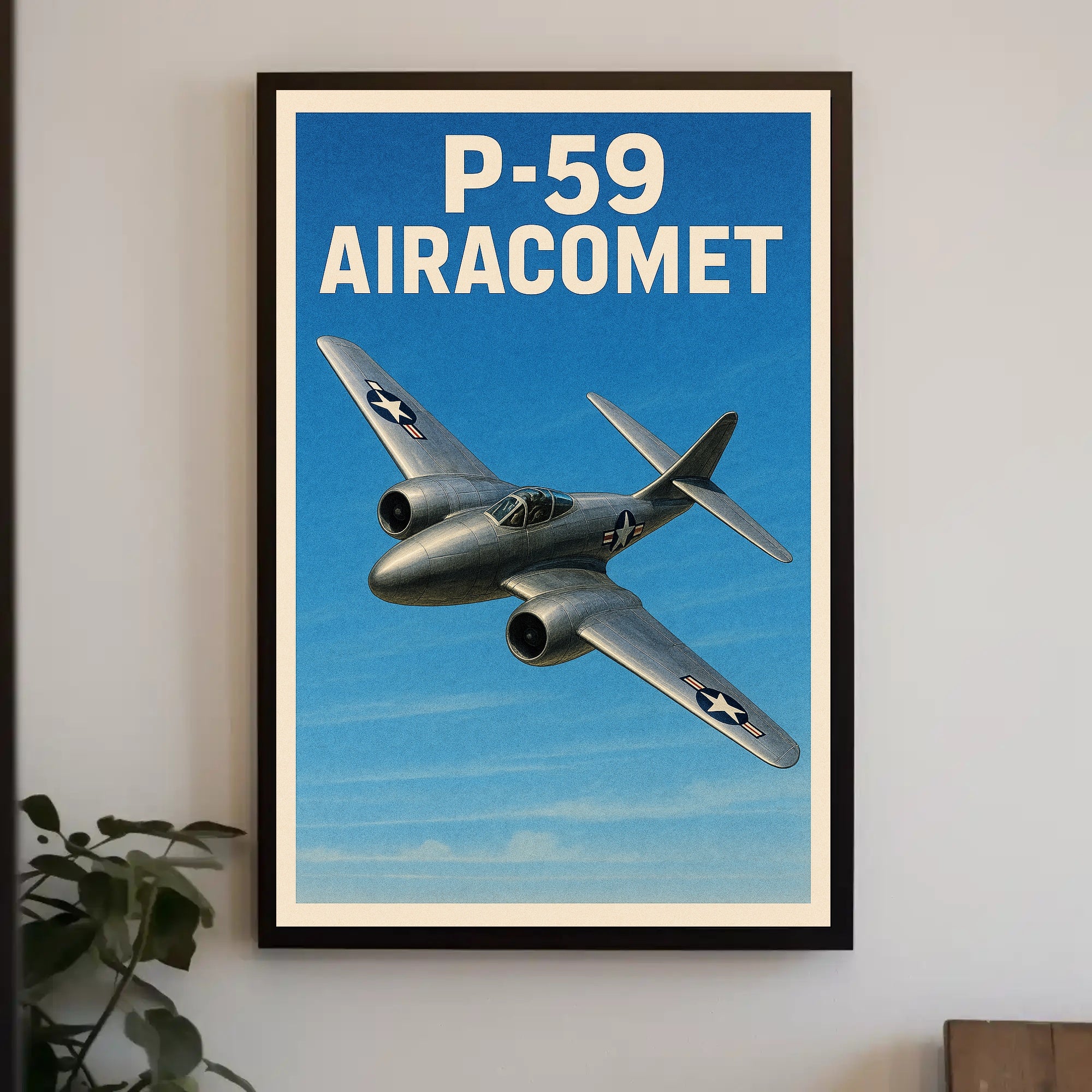 P-59 Airacomet Poster PosterGoat