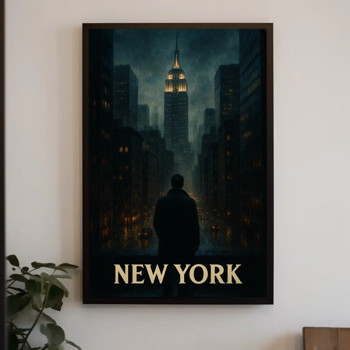 New York Cityscape Poster