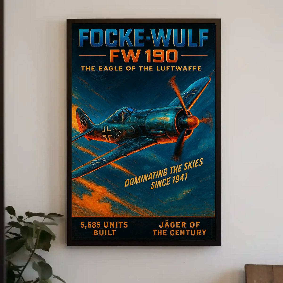 Focke-Wulf Fw 190 The Eagle Of The Poster