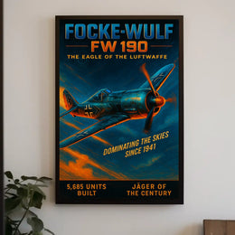 Focke-Wulf Fw 190 The Eagle Of The Poster