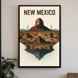 New Mexico Landscape Poster