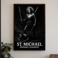 St. Michael Prepares Judgment Poster