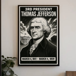 Thomas Jefferson 3Rd President Poster
