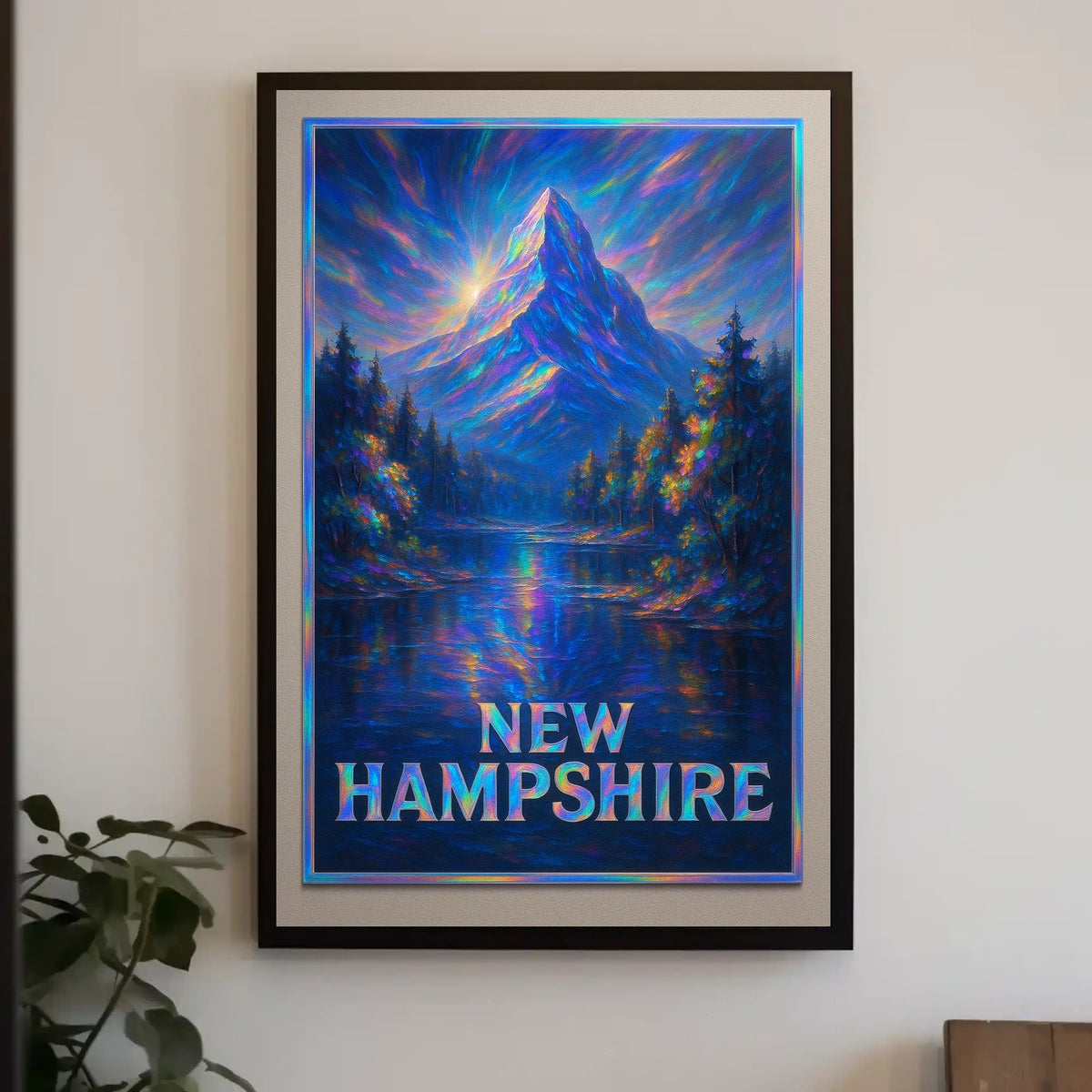 New Hampshire Majestic Mountain Poster