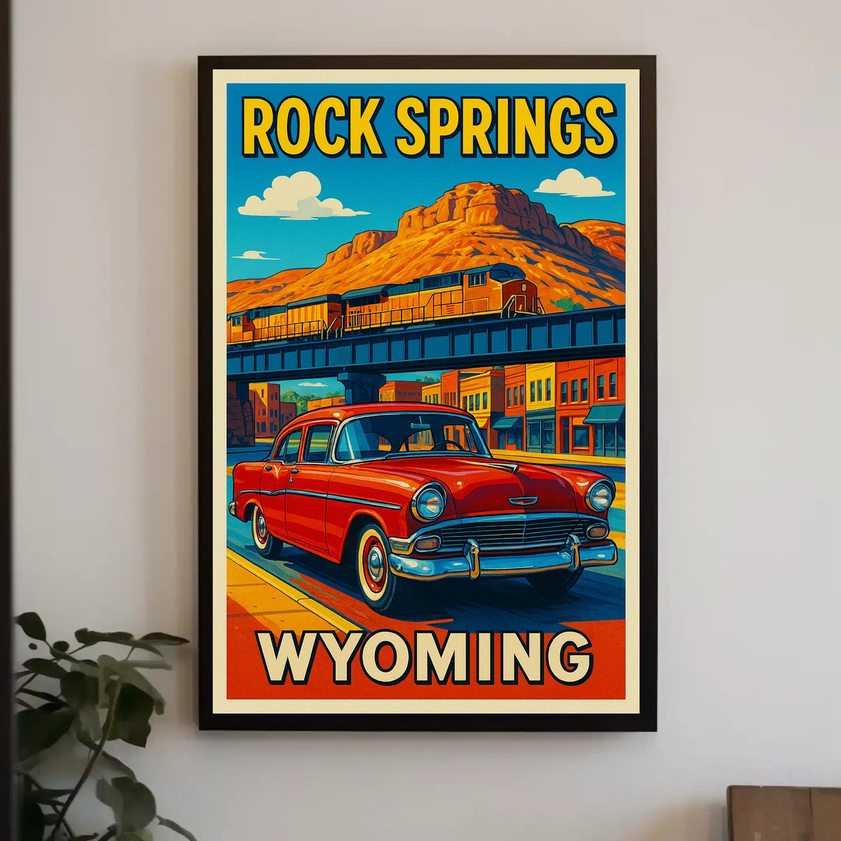 Rock Springs, Wyoming Poster