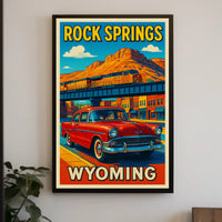 Rock Springs, Wyoming Poster