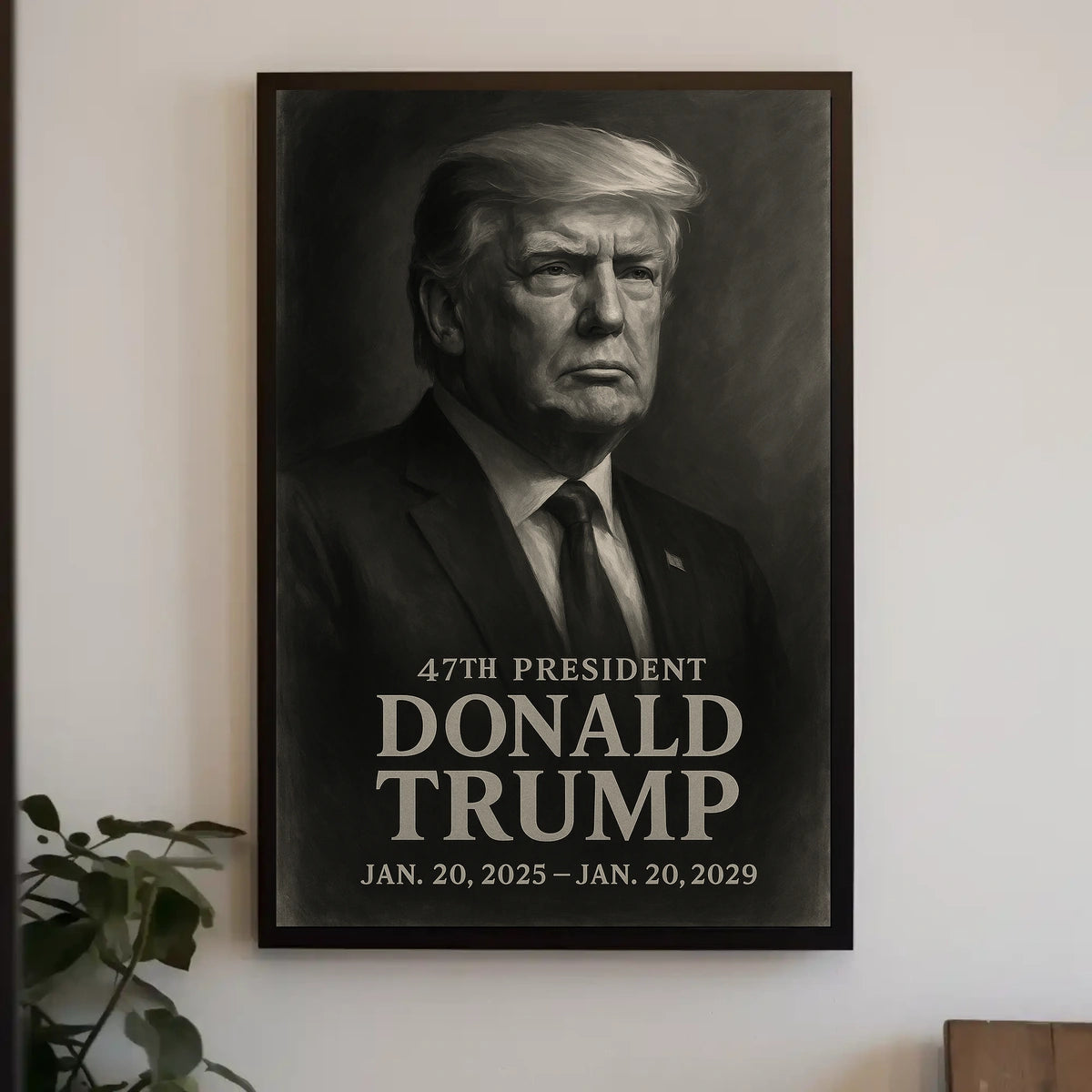 Donald Trump 47Th President Iconic Scenic Portrait Art Patriotic Decor Lovers Wanderlust Spirit Poster
