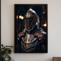 Knight In Shining Armor Poster PosterGoat