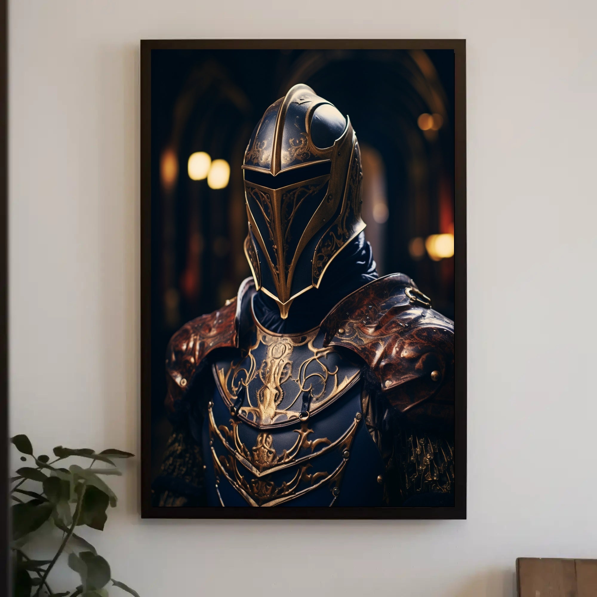 Knight In Shining Armor Poster PosterGoat