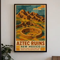 Aztec Ruins New Mexico Poster