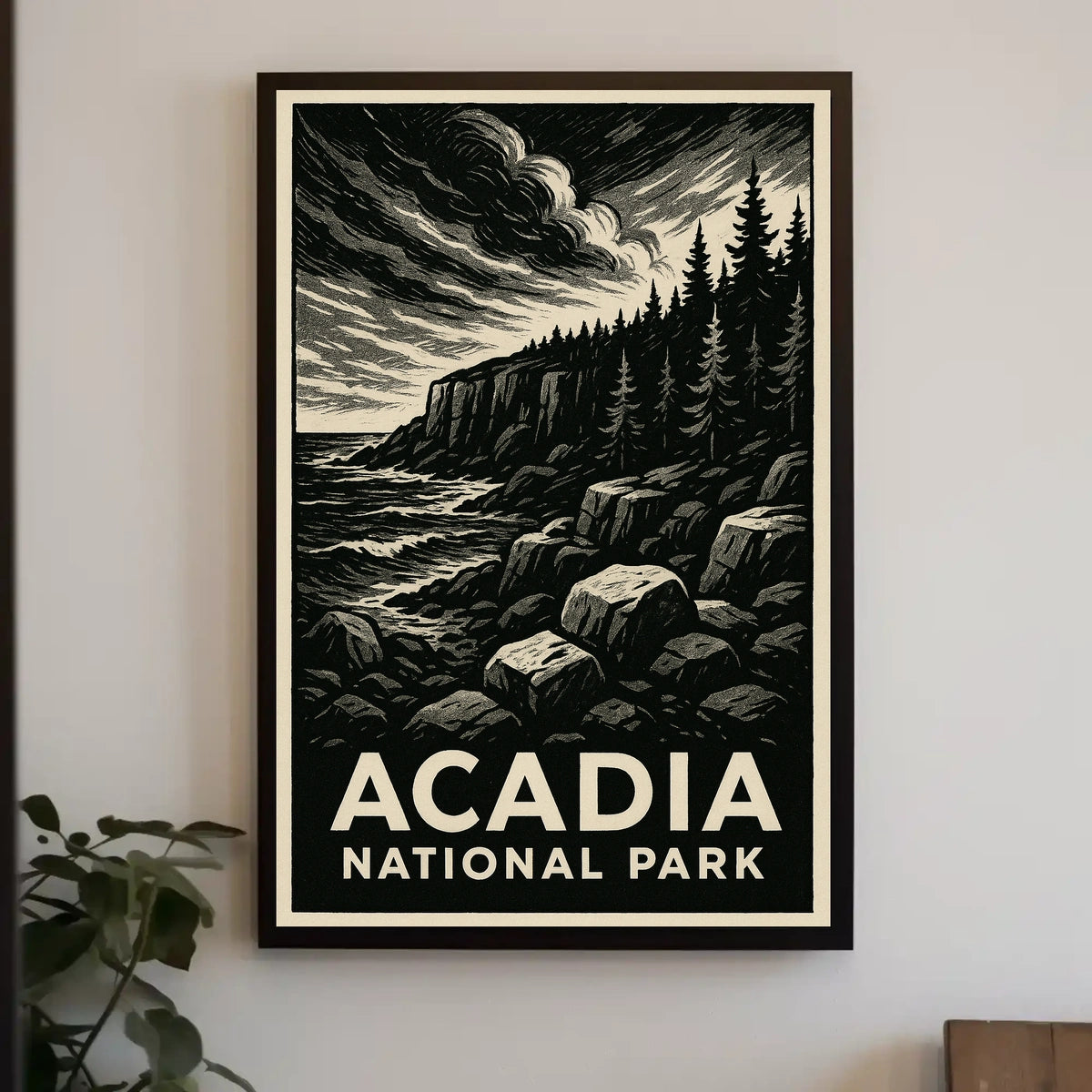 Acadia National Park Poster