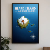Heard Island and McDonald Islands Poster PosterGoat