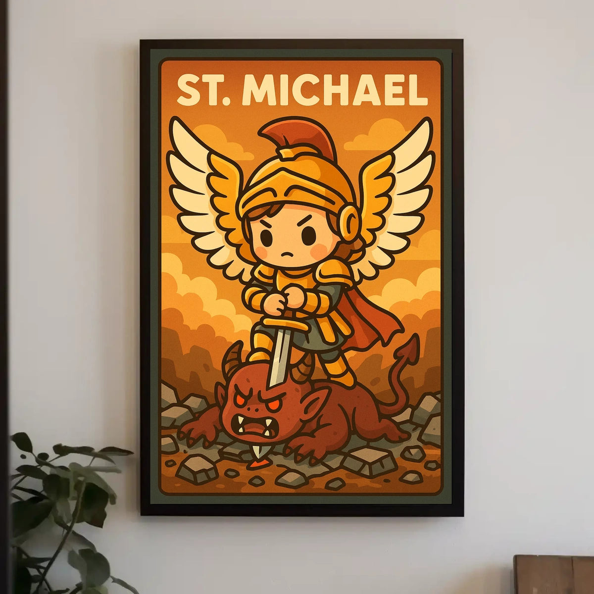 St. Michael The Archangel Poster