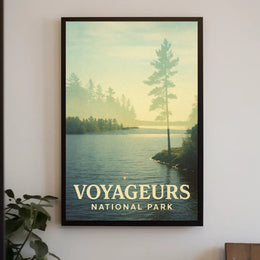 Voyageurs National Park Poster