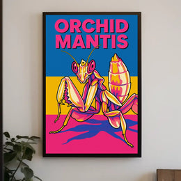 Orchid Mantis Poster