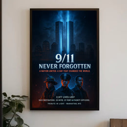 911 Never Forgotten Poster