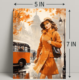 Autumn In The City Poster PosterGoat