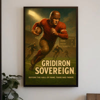Gridiron Sovereign Football Poster