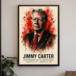 Jimmy Carter 39Th President Poster
